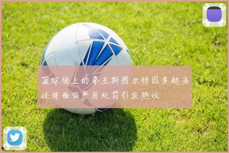 篮球场上的拳王斯图尔特因多起劣迹将面临严厉处罚引发热议