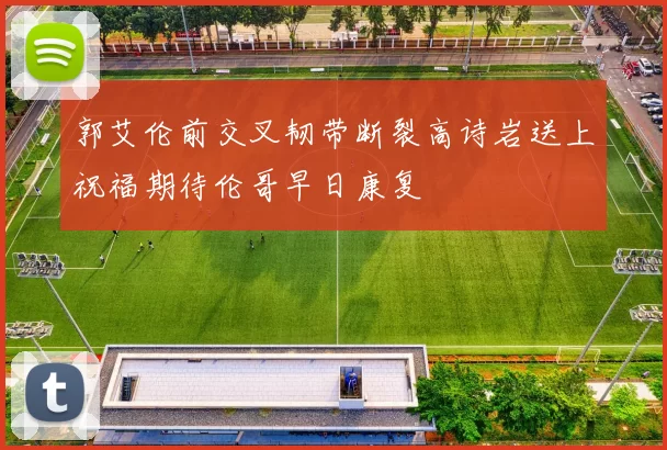 郭艾伦前交叉韧带断裂高诗岩送上祝福期待伦哥早日康复